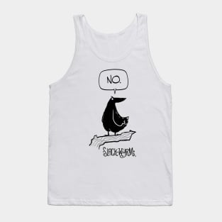 Crow says No! Tank Top